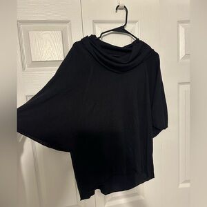 Black Maternity Poncho/Cover/Sweater
